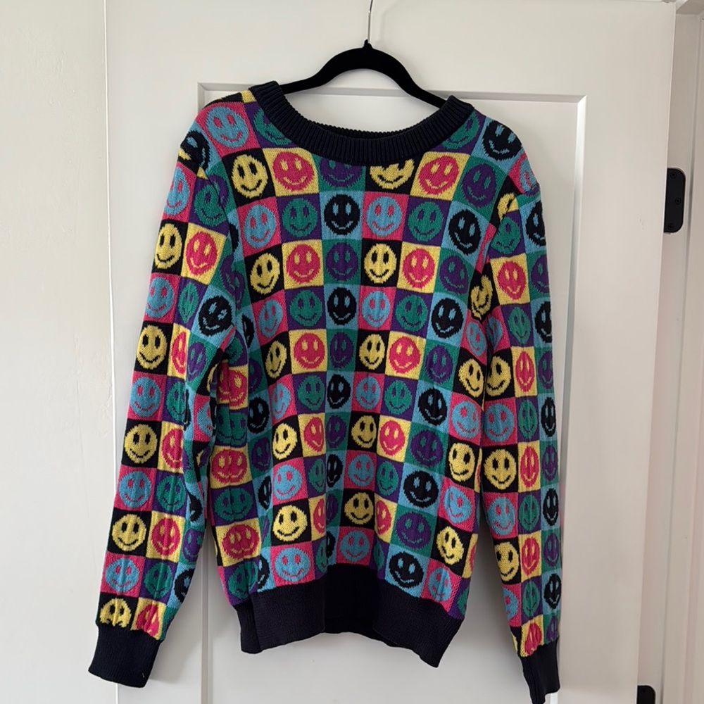 Wesc Multicolor Patterned Sweater - image 1